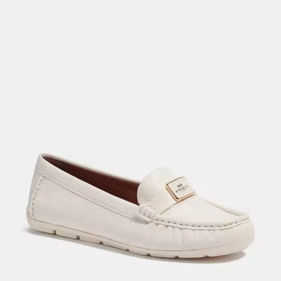 Coach Mona Driver in Chalk Leather - Picture 2 of 7